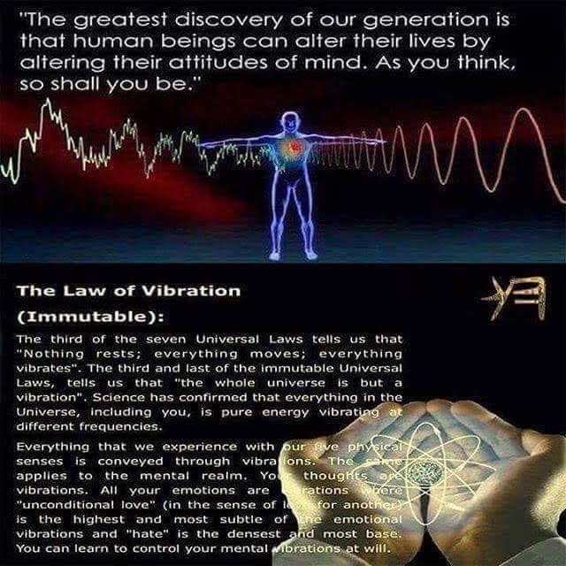 The law of vibration